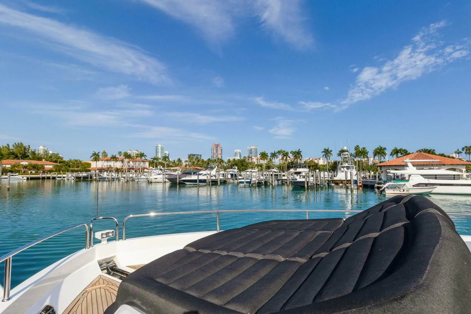 a boat on the water aboard ALEXA Yacht for Sale