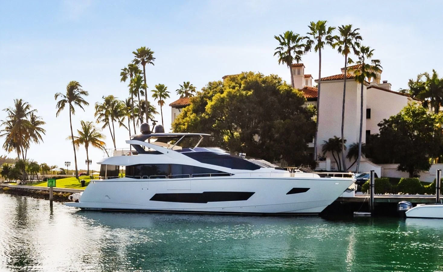 a boat on the water aboard ALEXA Yacht for Sale