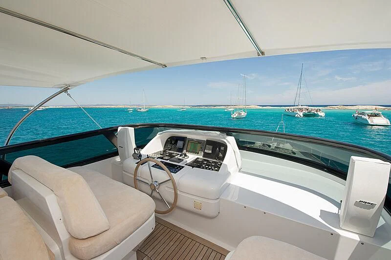 the inside of a boat aboard LEX Yacht for Sale