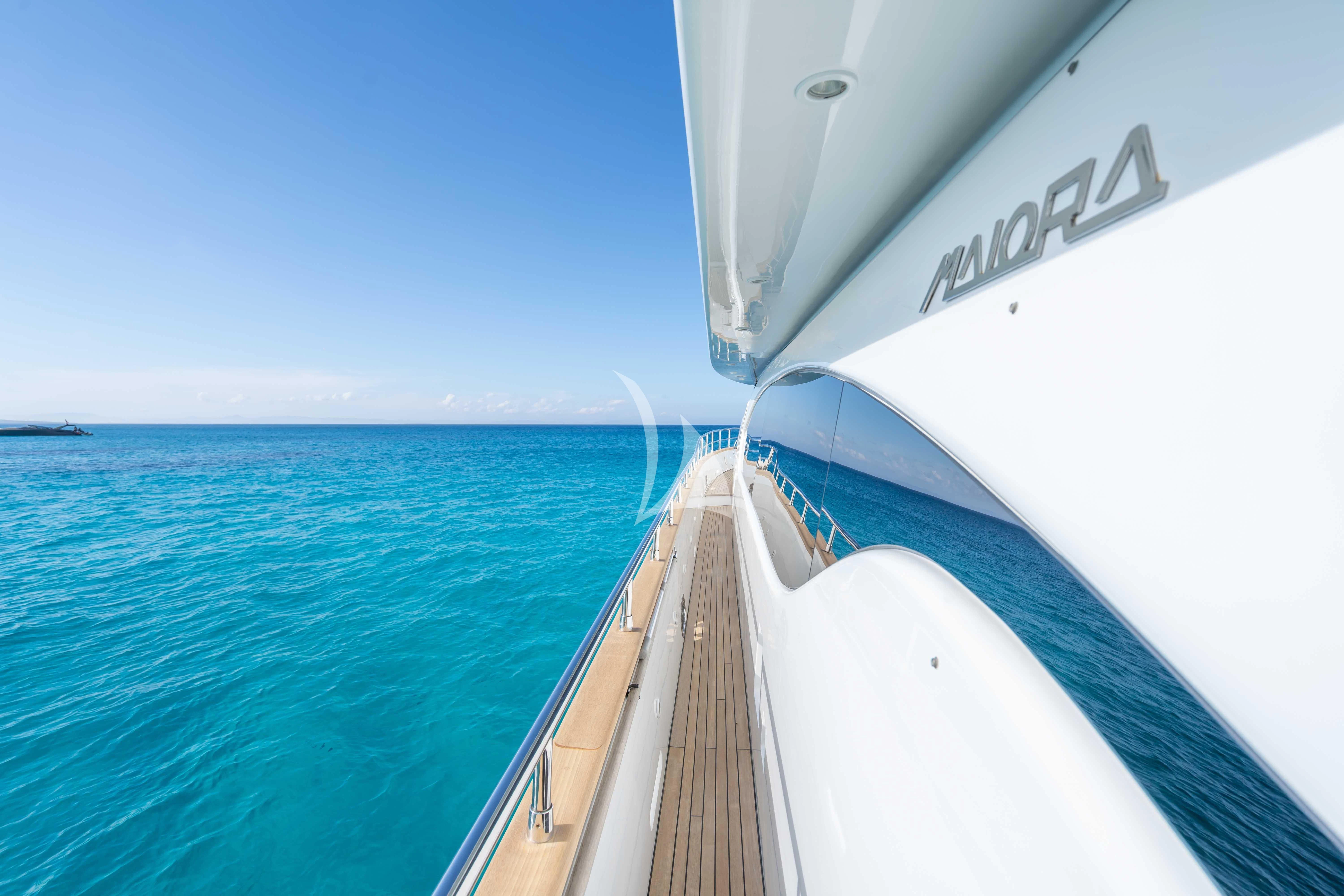a boat on the water aboard LEX Yacht for Sale
