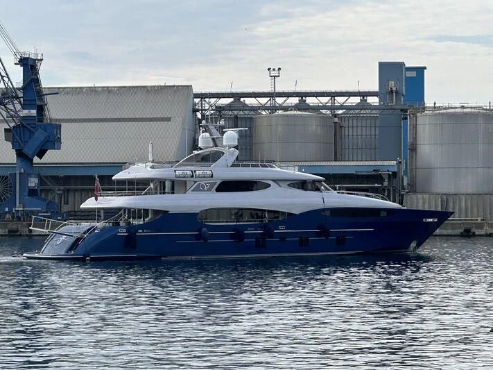 a boat in the water aboard HATT MILL Yacht for Sale