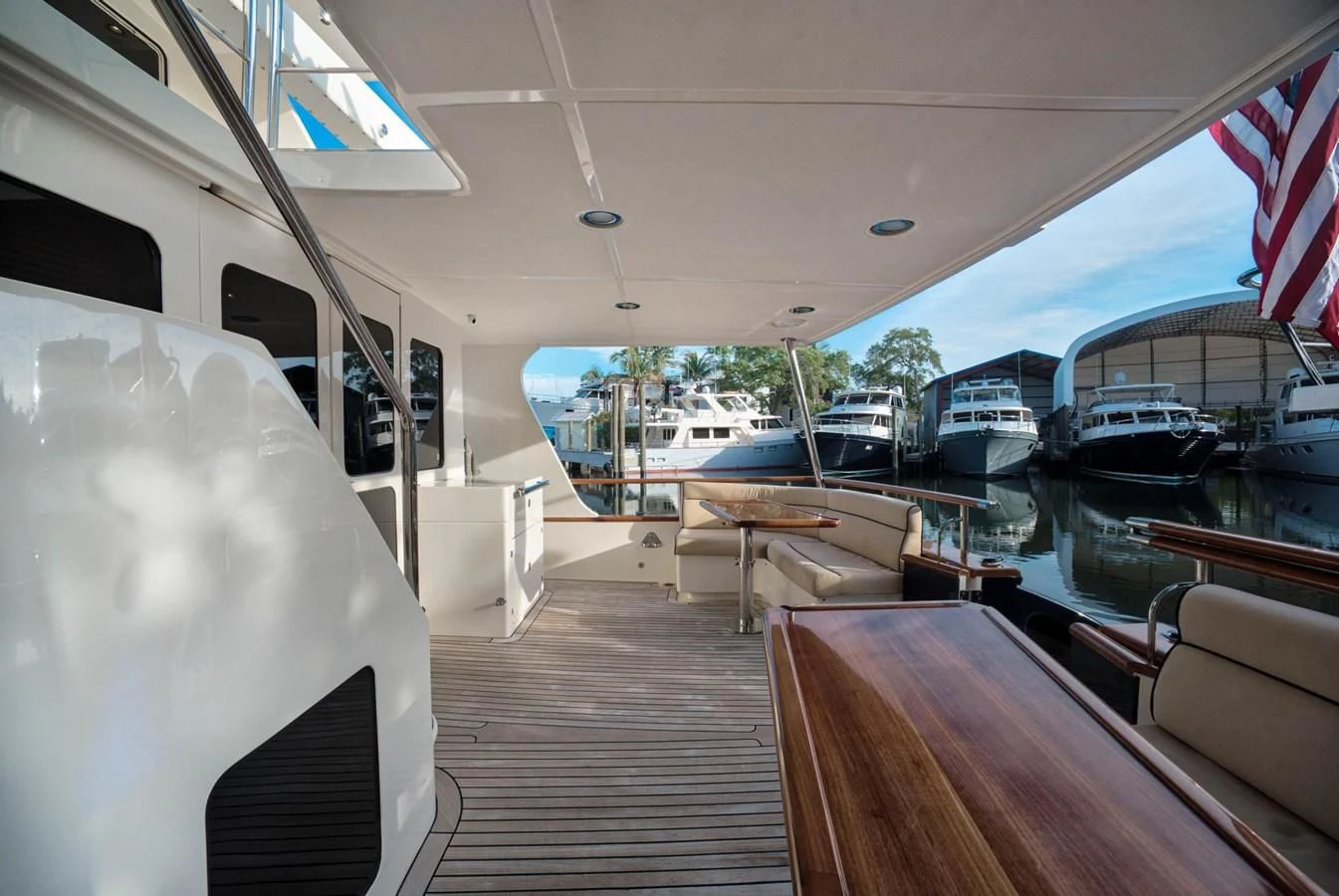 a boat on the water aboard BEN'S BARGE Yacht for Sale