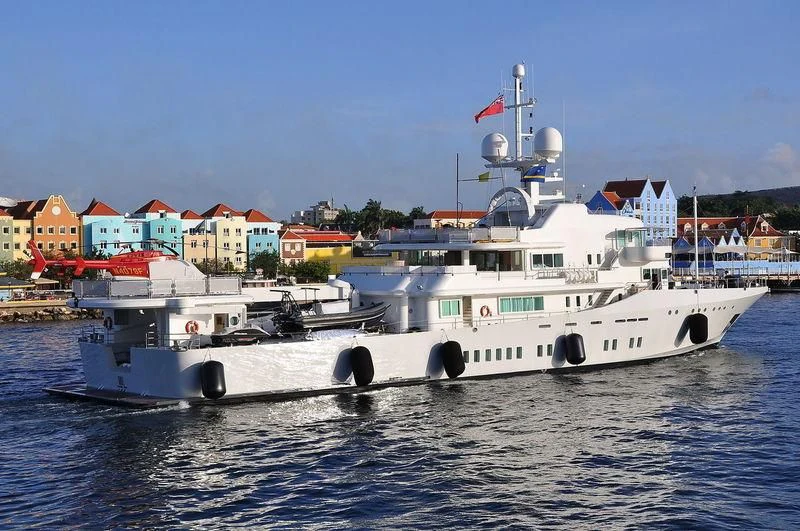 a boat on the water aboard SENSES Yacht for Sale