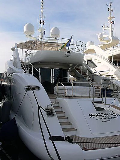 diagram, engineering drawing aboard YCM 120 Yacht for Charter