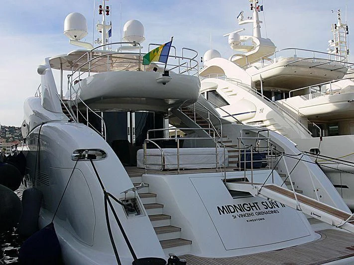 diagram, engineering drawing aboard YCM 120 Yacht for Charter