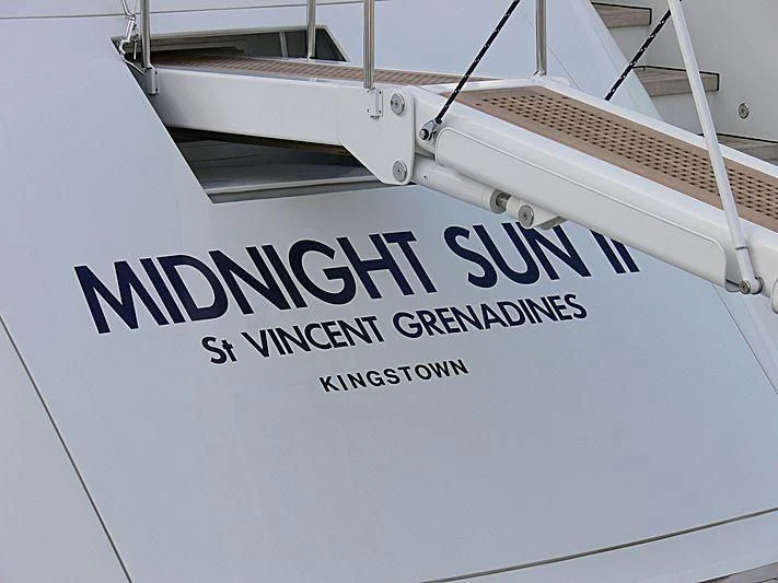 text aboard YCM 120 Yacht for Charter