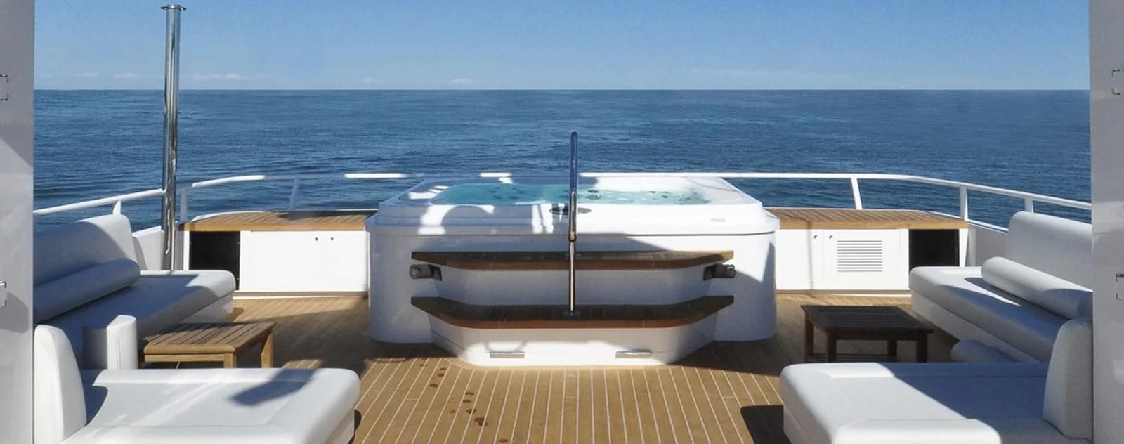 a boat on the water aboard OCEAN KING 88 Yacht for Sale