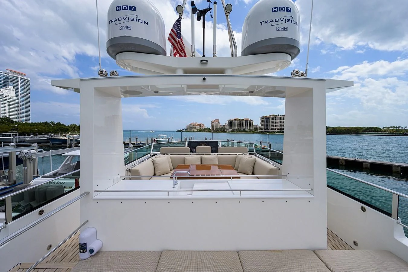 a boat on the water aboard SOCIAL DISTANCING Yacht for Sale