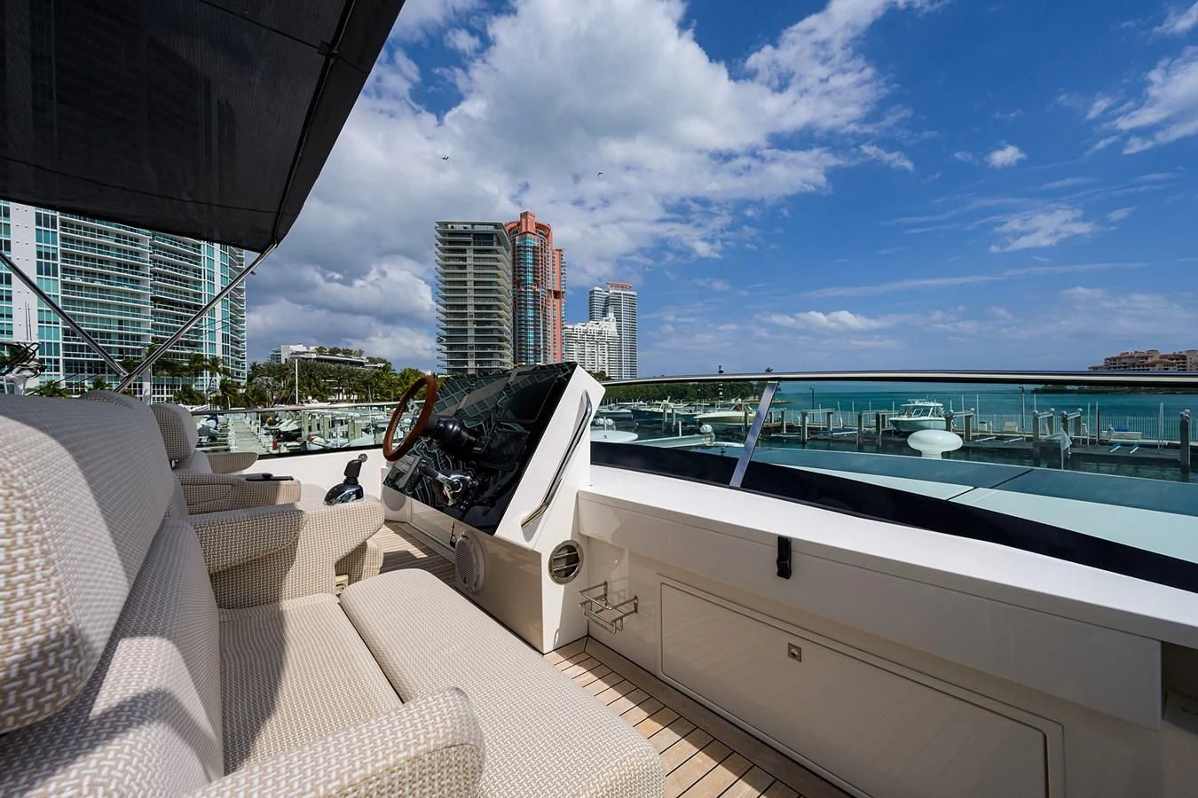 a boat on the water aboard SOCIAL DISTANCING Yacht for Sale