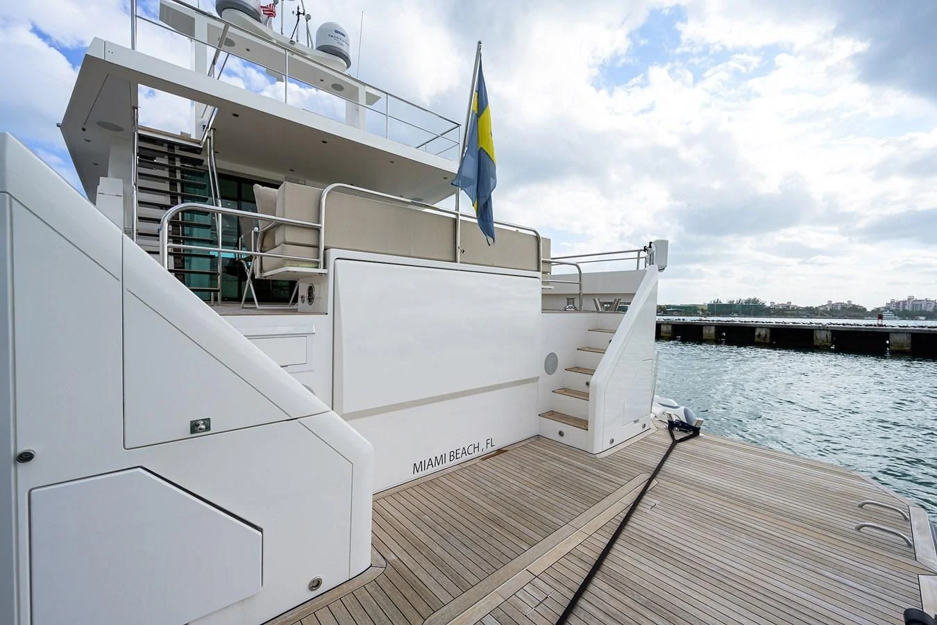 a boat on the water aboard SOCIAL DISTANCING Yacht for Sale