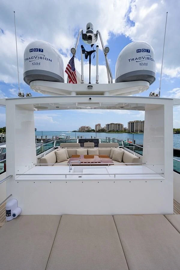 a boat on the water aboard SOCIAL DISTANCING Yacht for Sale