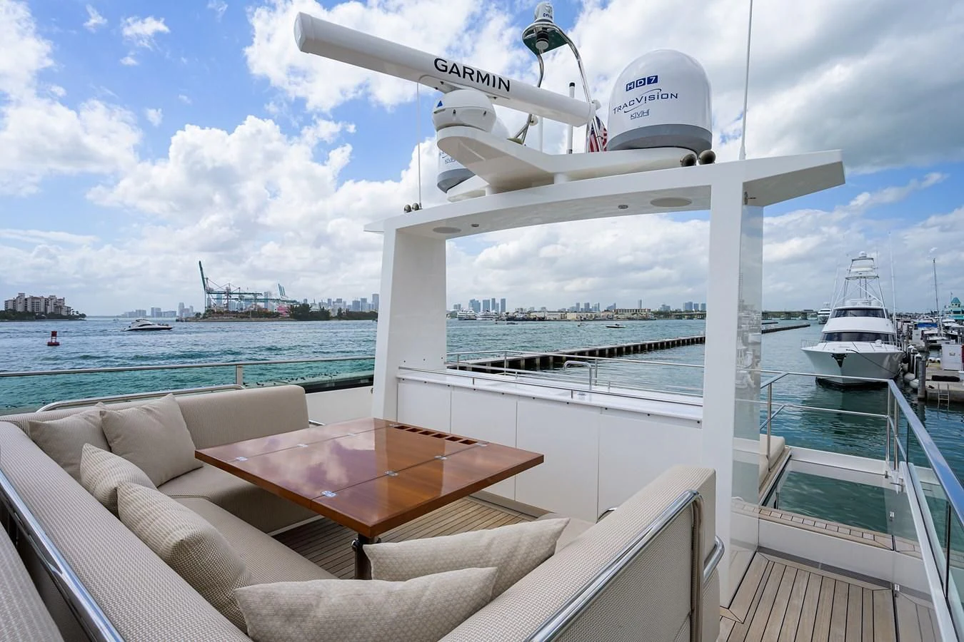 a boat on the water aboard SOCIAL DISTANCING Yacht for Sale