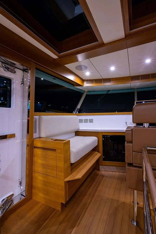 a room with a couch and a table aboard SOCIAL DISTANCING Yacht for Sale