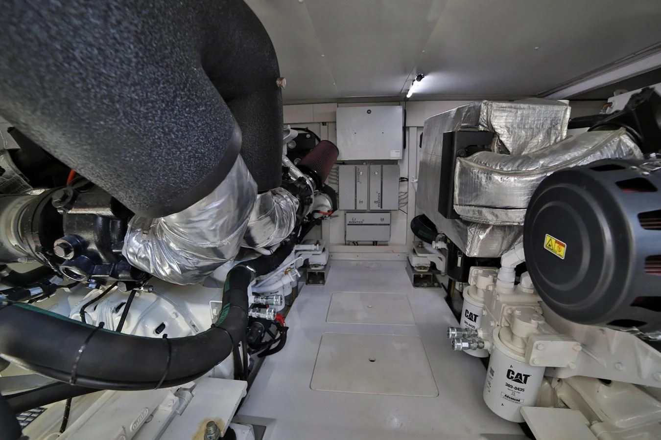 a person working in a car aboard SIRONA JOANNAH Yacht for Sale