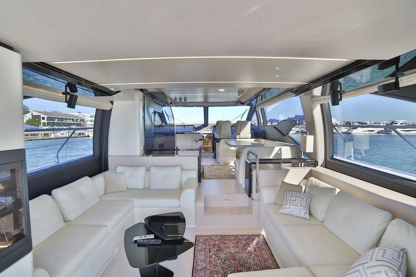 inside of a boat aboard SIRONA JOANNAH Yacht for Sale