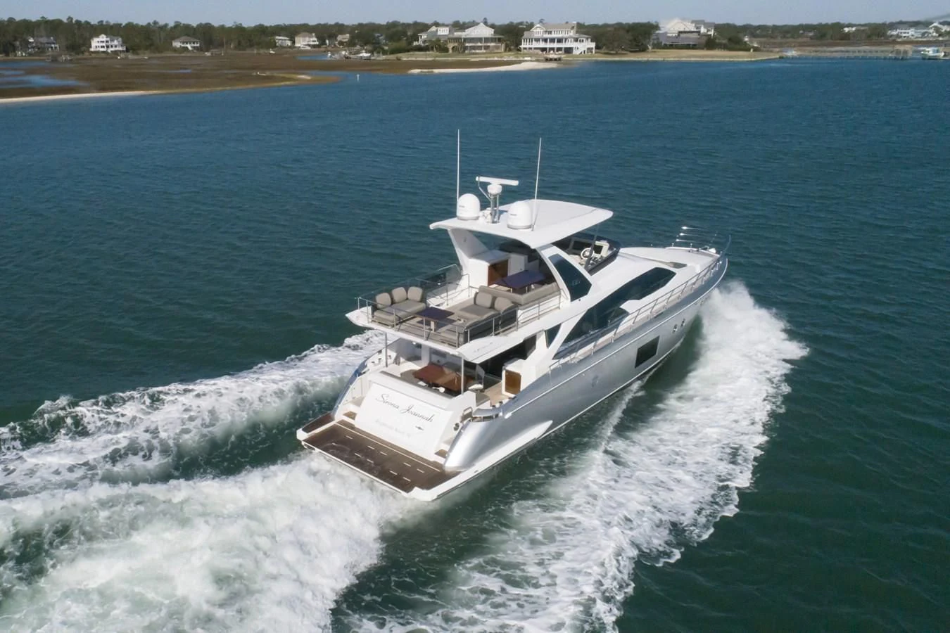 a boat on the water aboard SIRONA JOANNAH Yacht for Sale