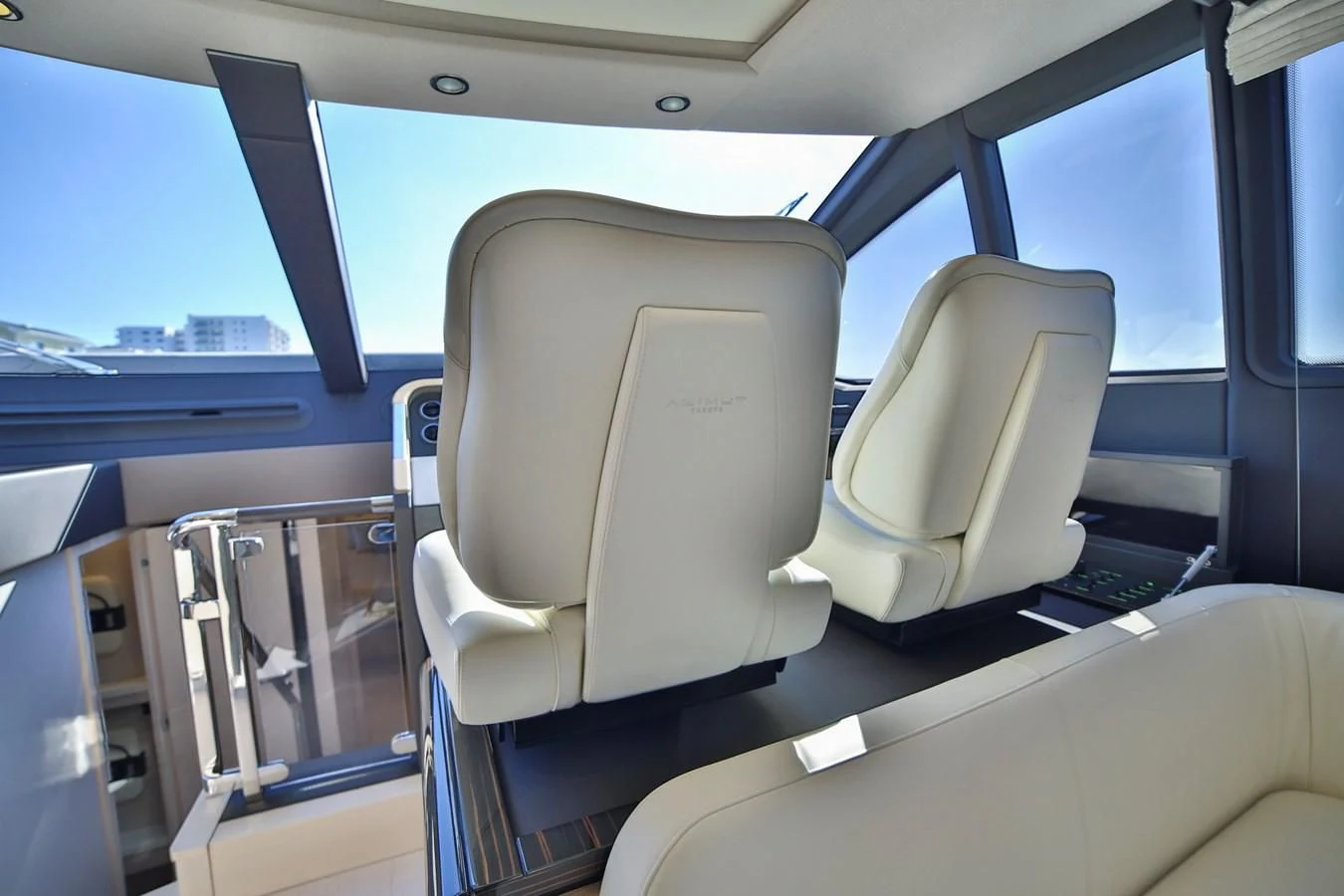 the inside of a vehicle aboard SIRONA JOANNAH Yacht for Sale
