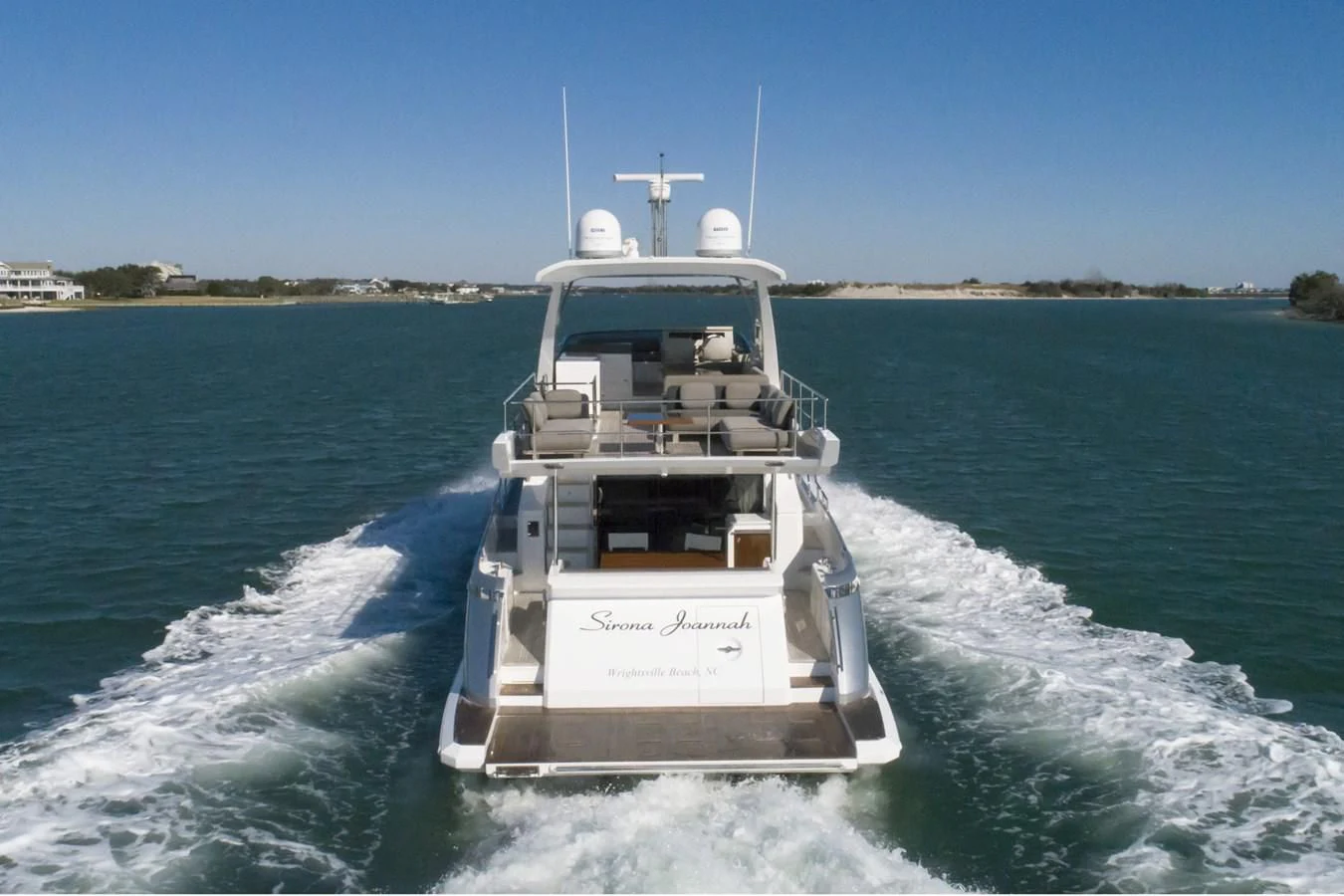 a boat on the water aboard SIRONA JOANNAH Yacht for Sale
