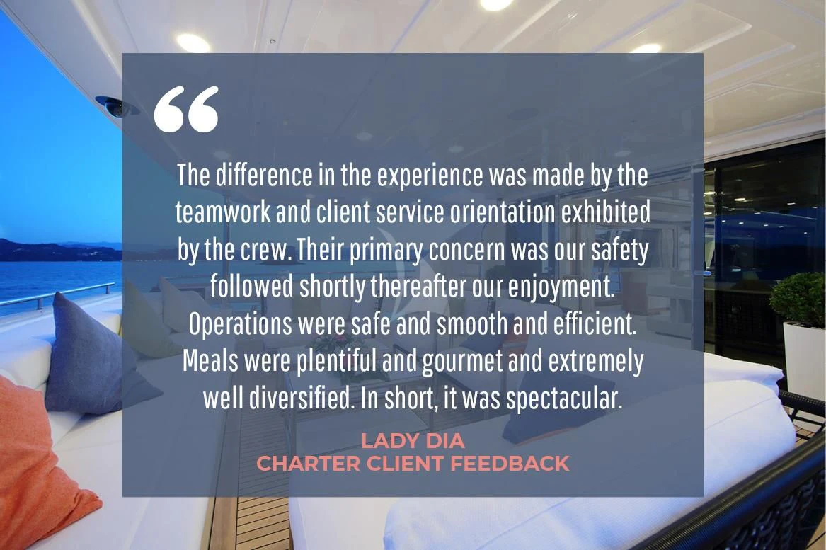 text, chat or text message aboard VELA Yacht for Sale