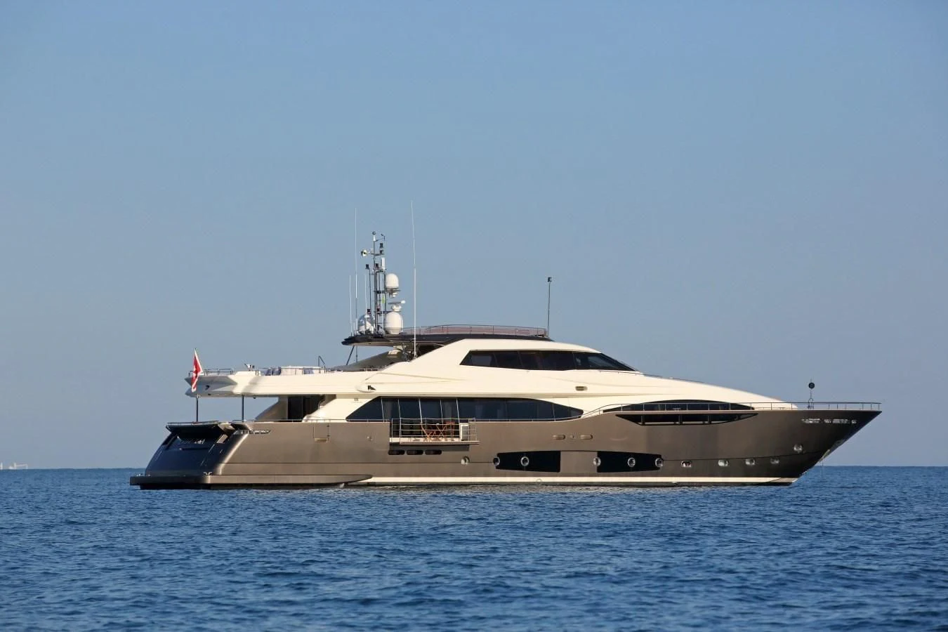 a boat on the water aboard VELA Yacht for Sale