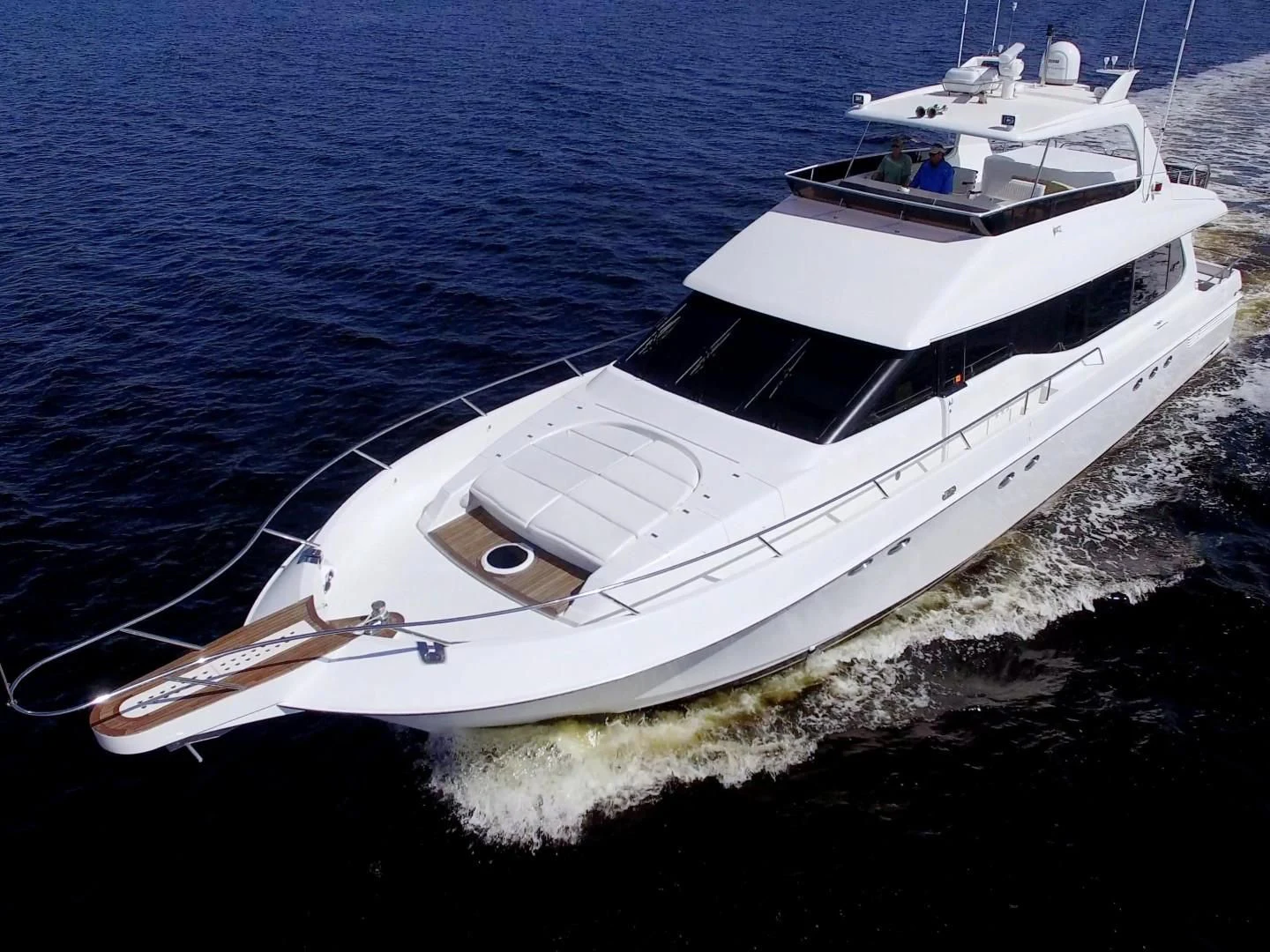 a boat on the water aboard CHRISTMAS SPIRIT Yacht for Sale