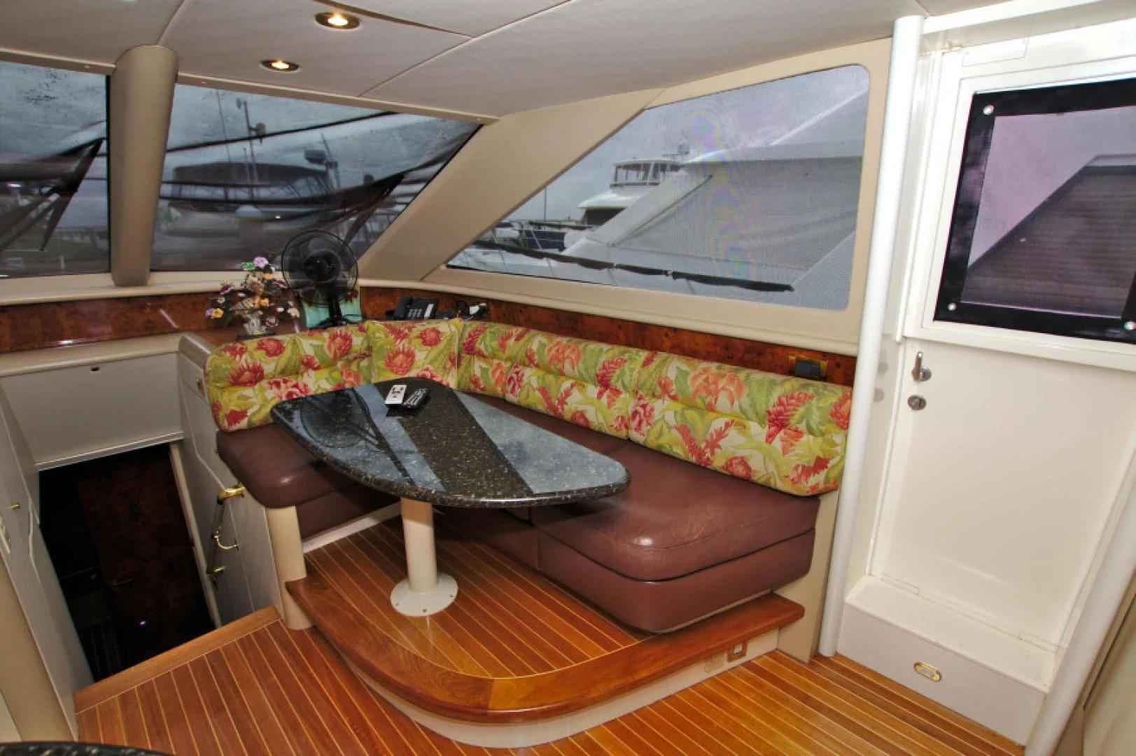 a boat on a boat aboard CHRISTMAS SPIRIT Yacht for Sale