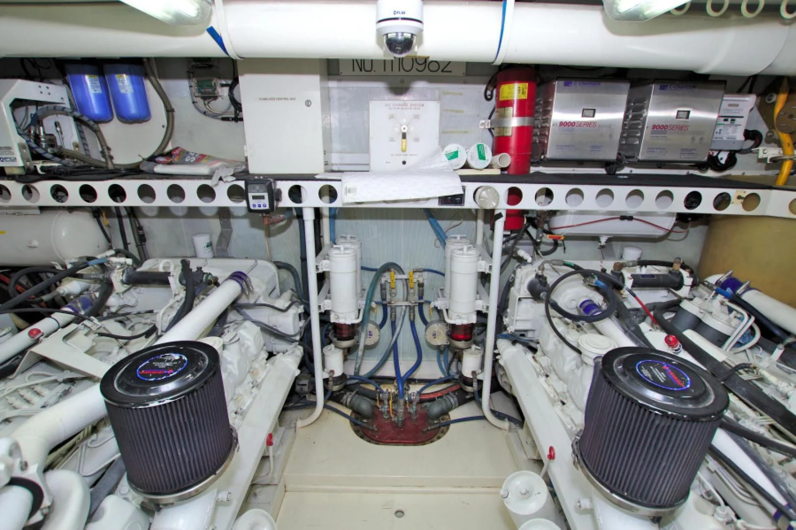 a close-up of a machine aboard CHRISTMAS SPIRIT Yacht for Sale