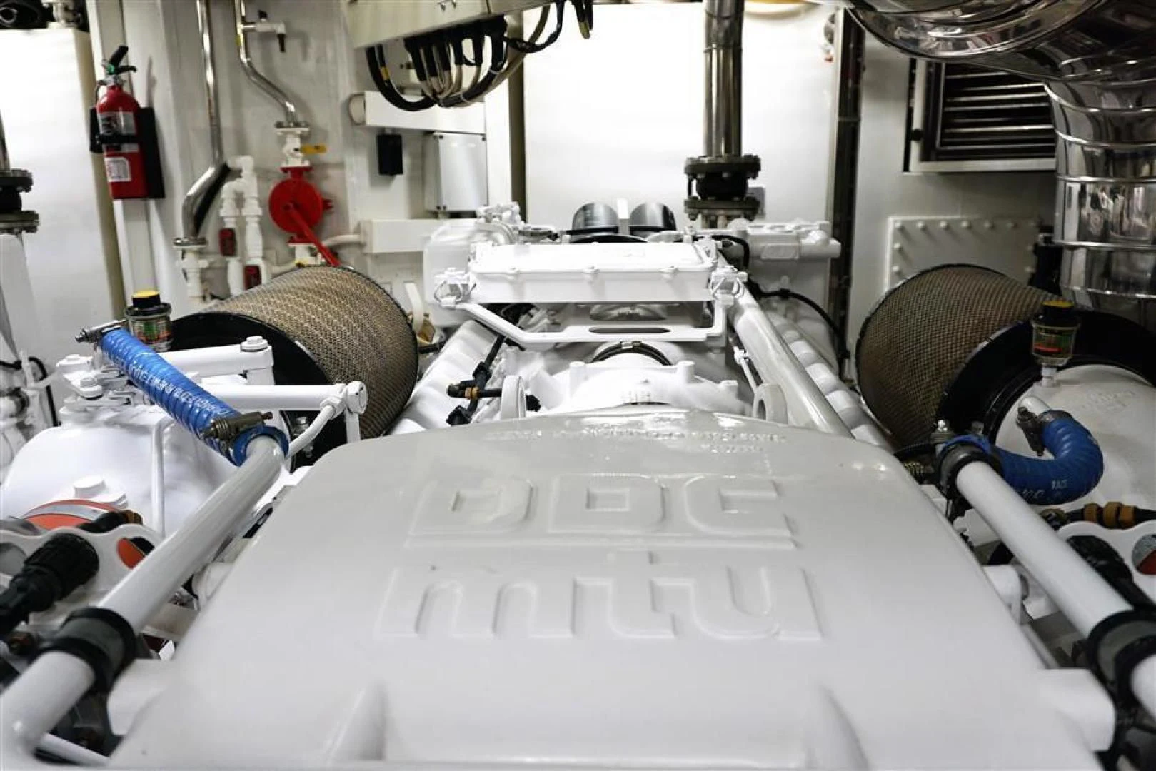 a close-up of a machine aboard CAROBELLE Yacht for Sale