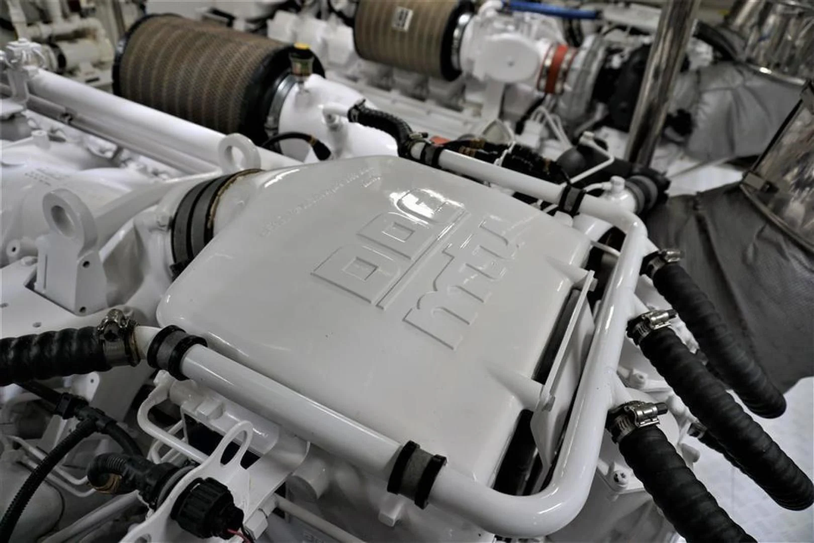a machine with wires aboard CAROBELLE Yacht for Sale