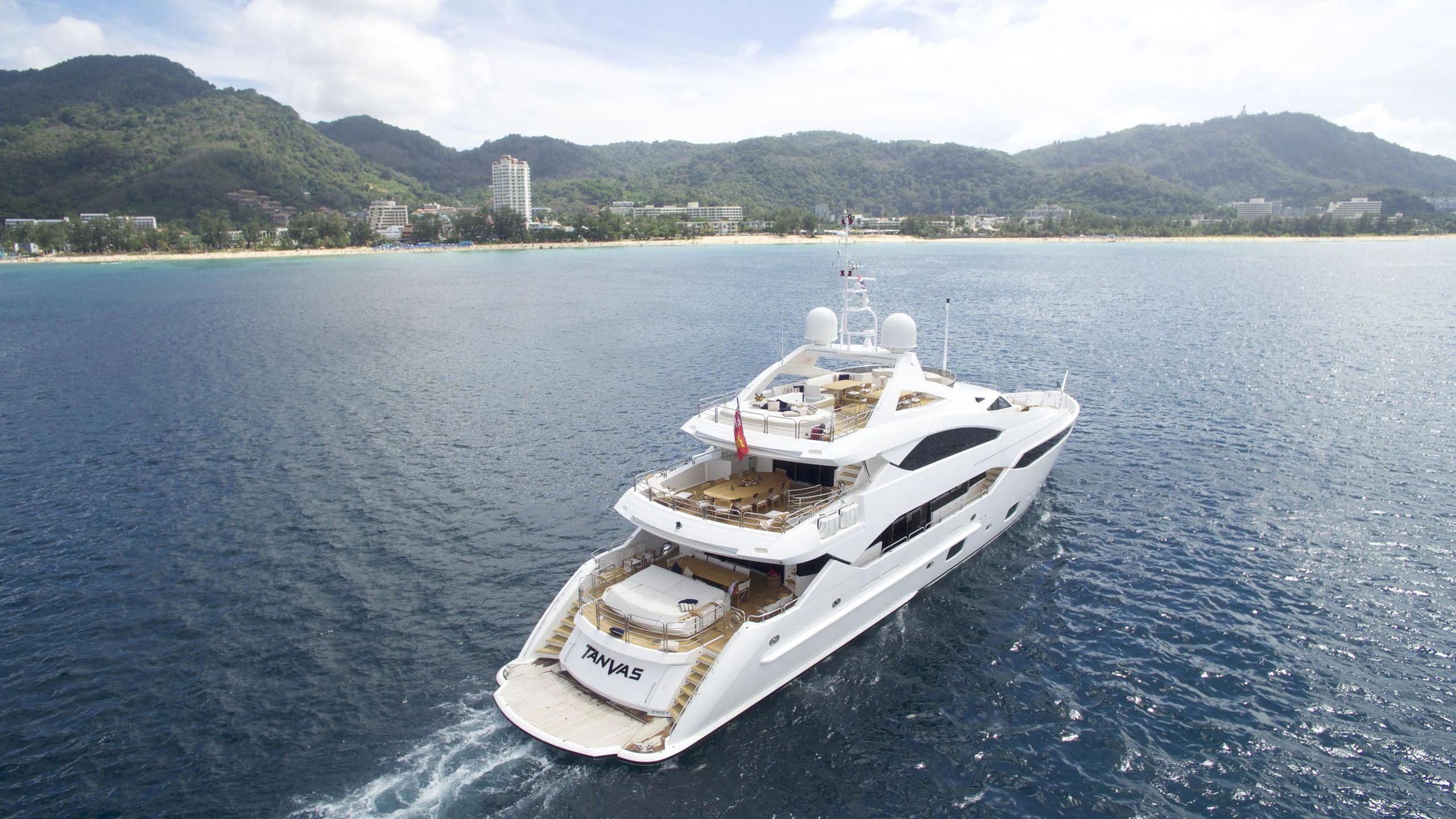 a boat on the water aboard ABOUT TIME Yacht for Sale