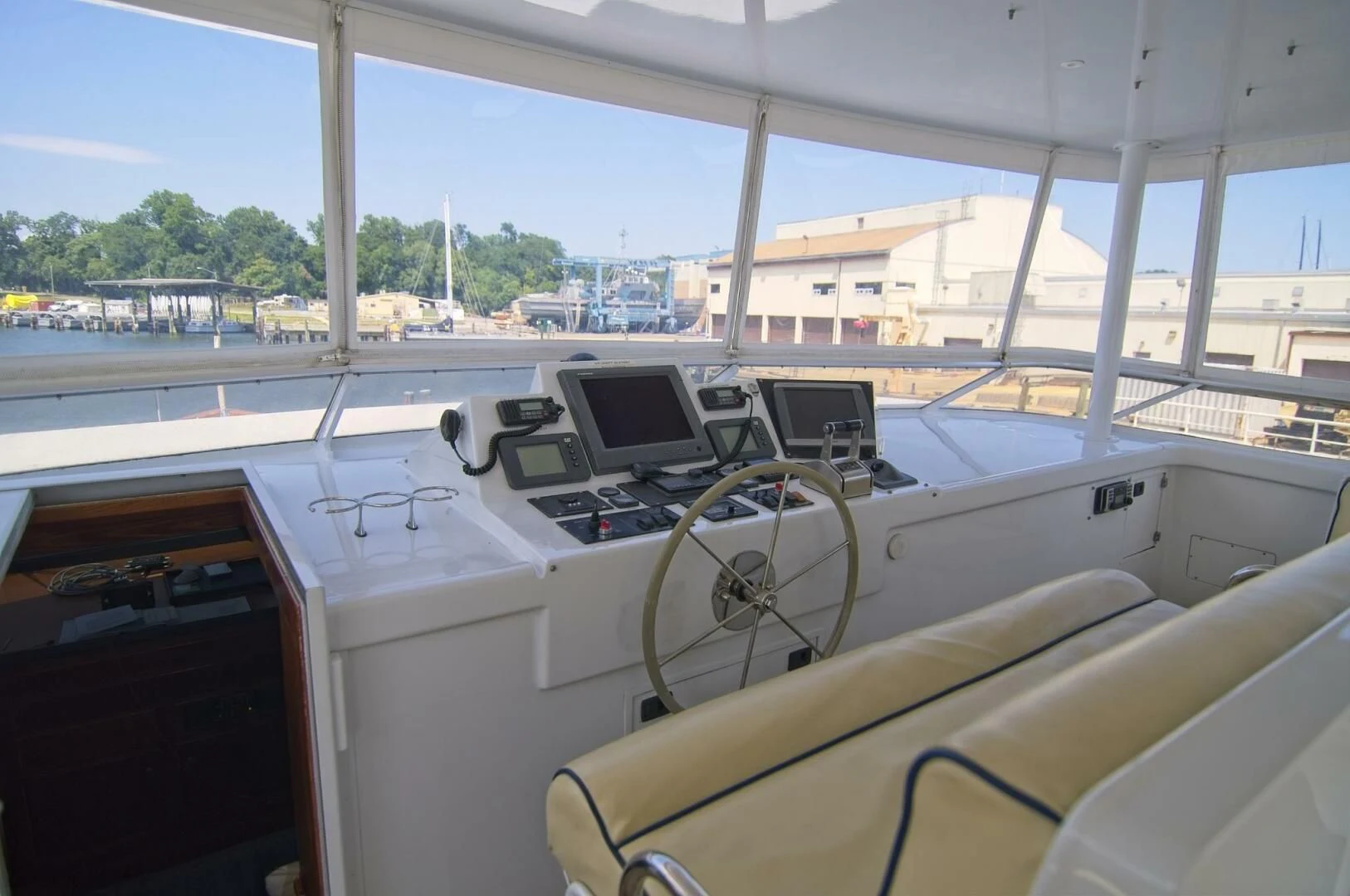 inside of a boat aboard VICTORY Yacht for Sale