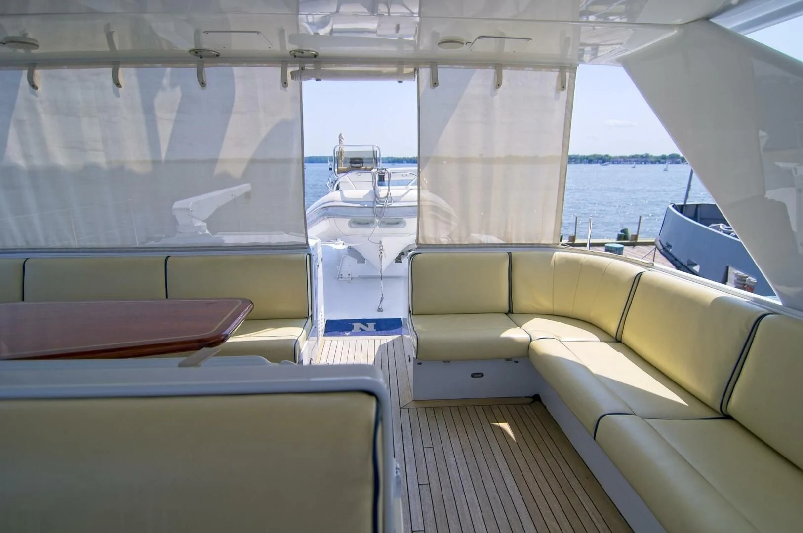 inside of a boat aboard VICTORY Yacht for Sale