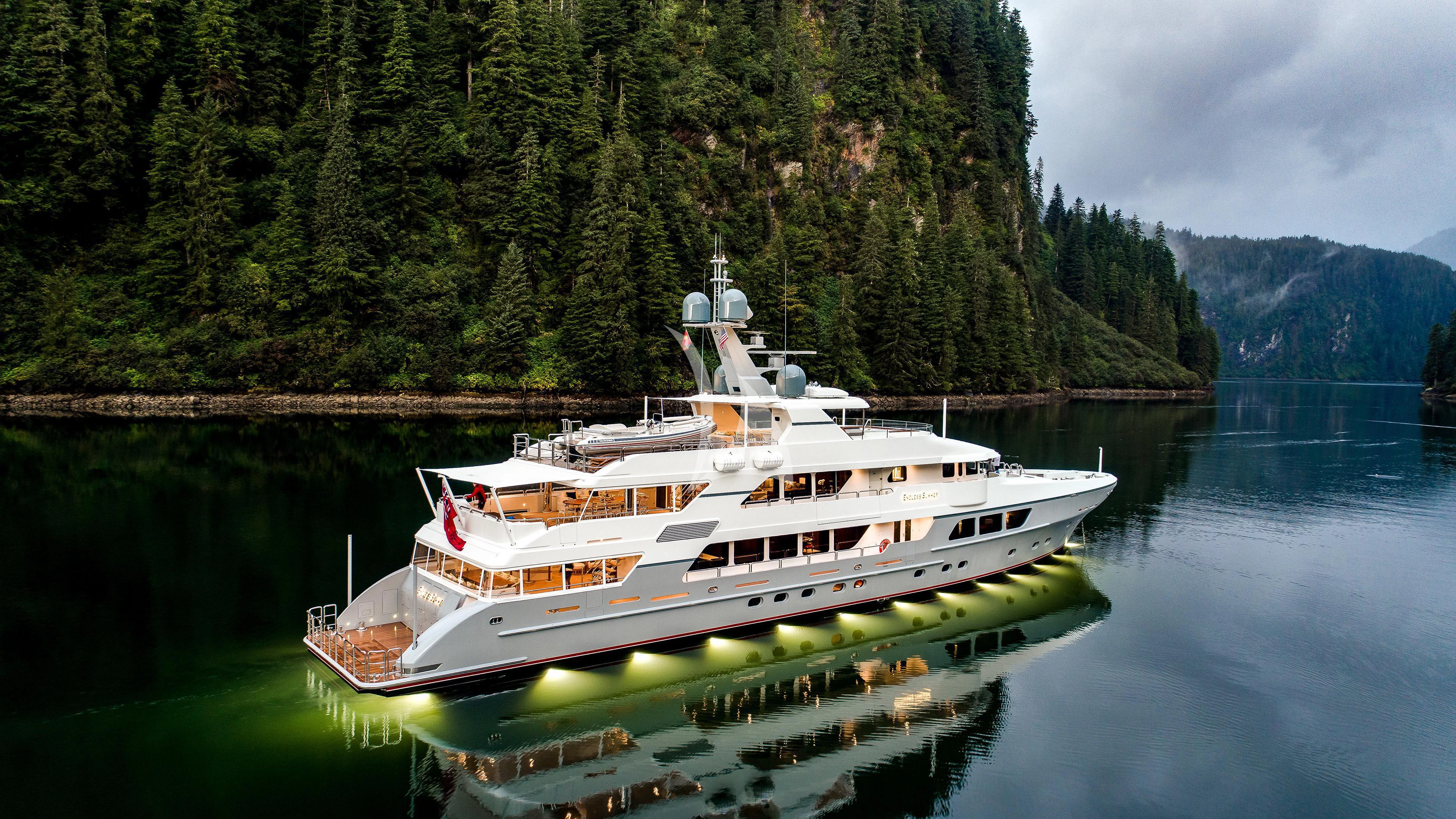 a boat on the water aboard ENDLESS SUMMER Yacht for Sale