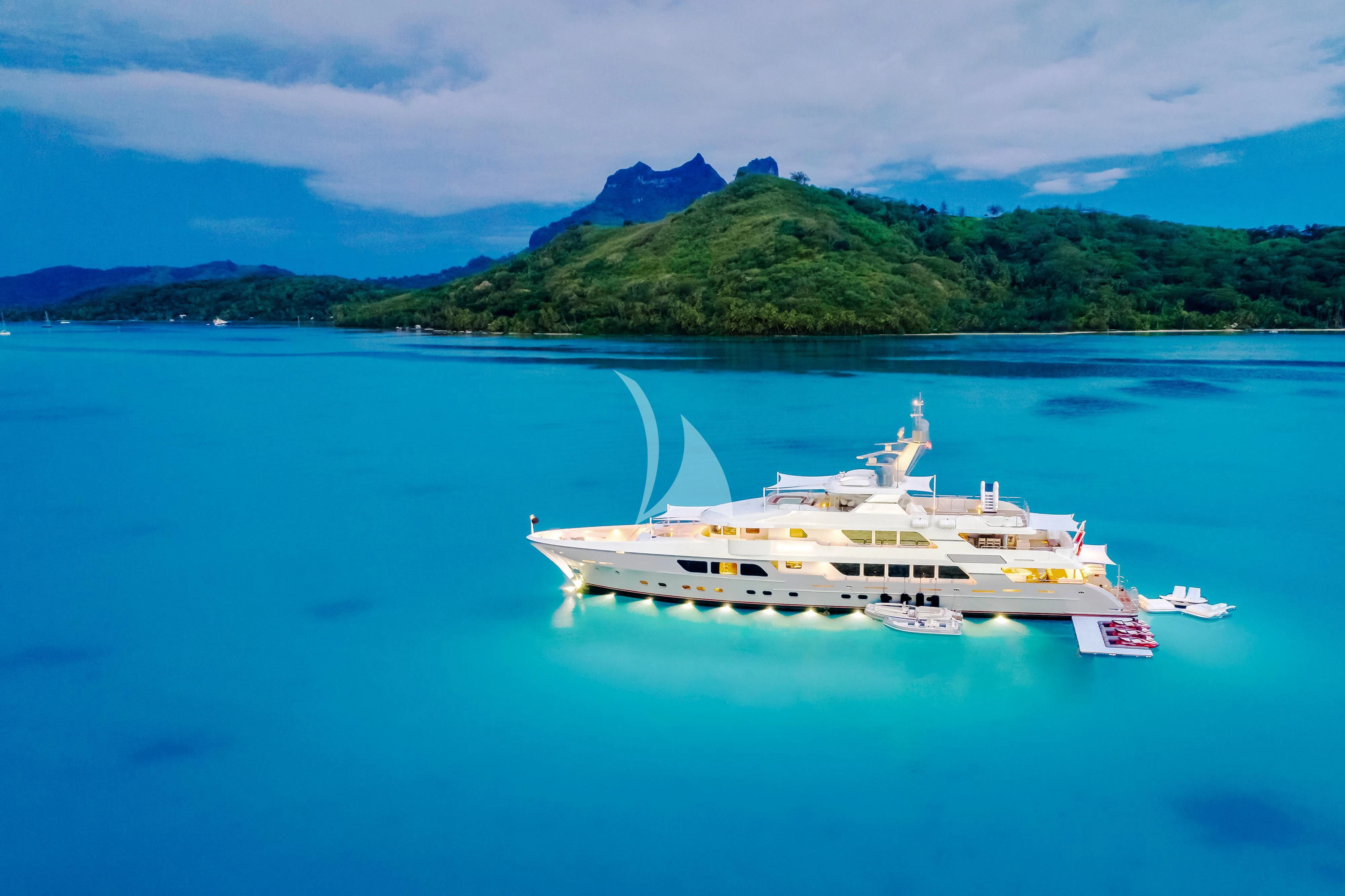 a boat on the water aboard ENDLESS SUMMER Yacht for Sale