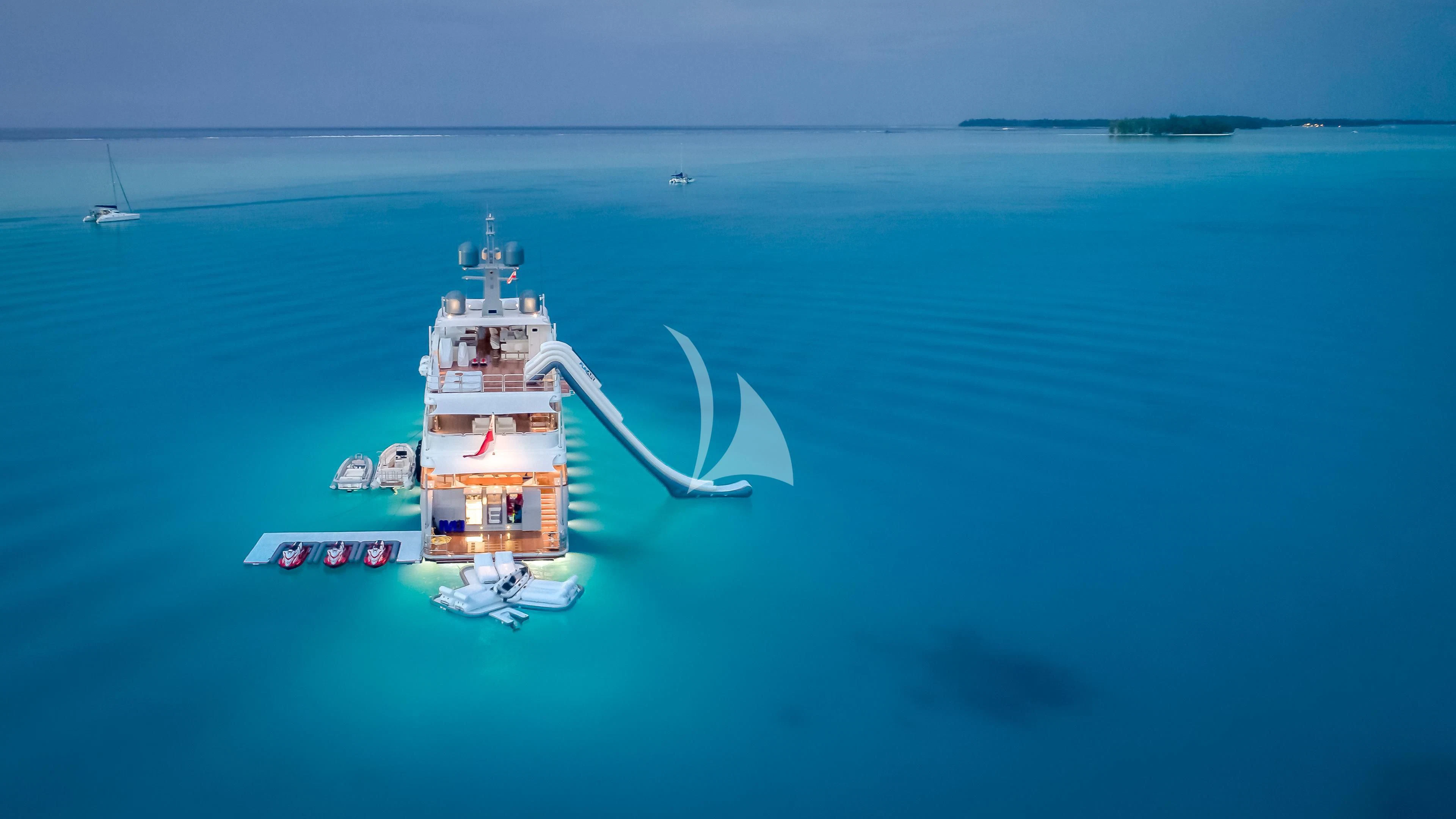 a boat in the water aboard ENDLESS SUMMER Yacht for Sale