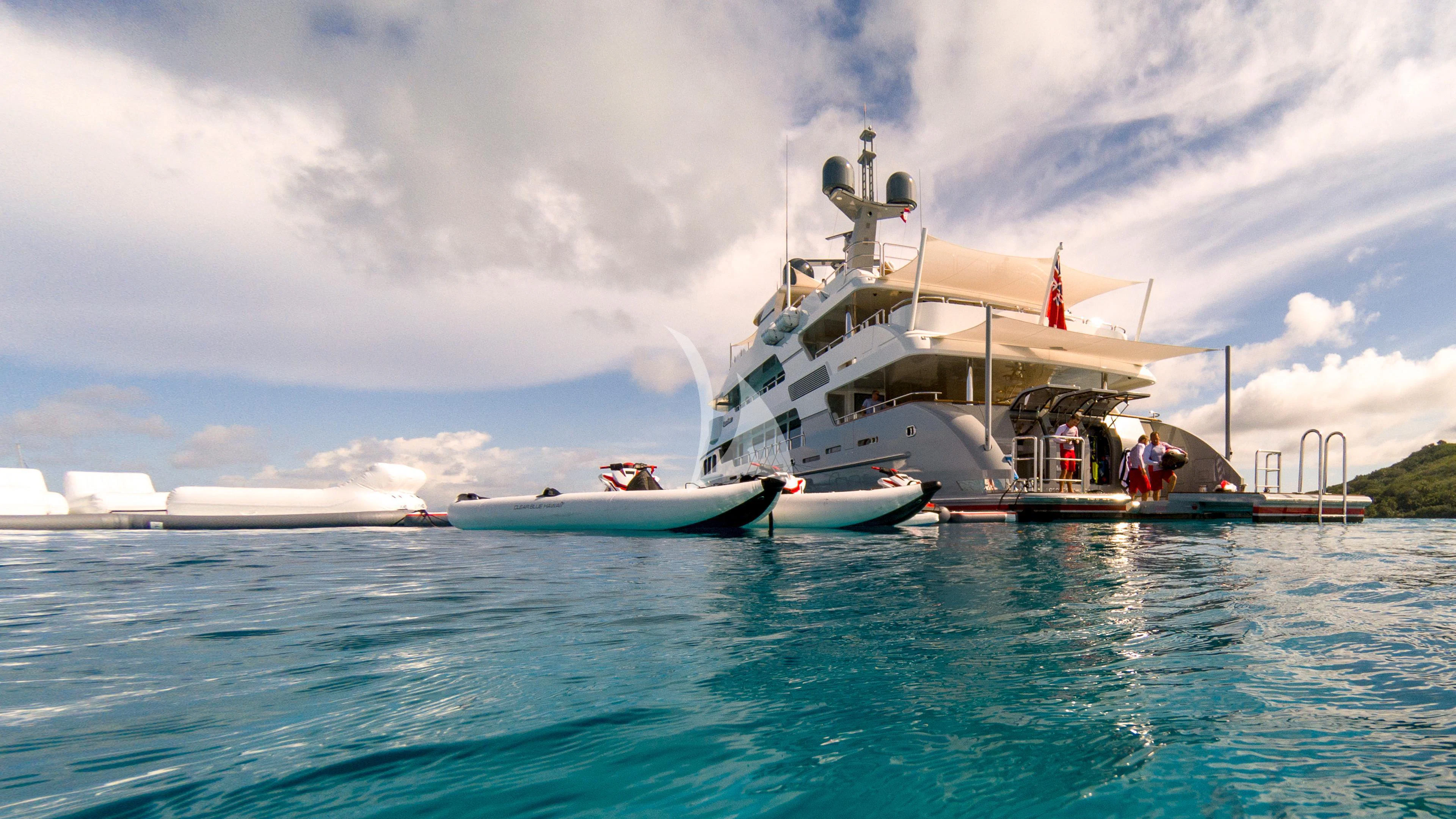 a boat in the water aboard ENDLESS SUMMER Yacht for Sale