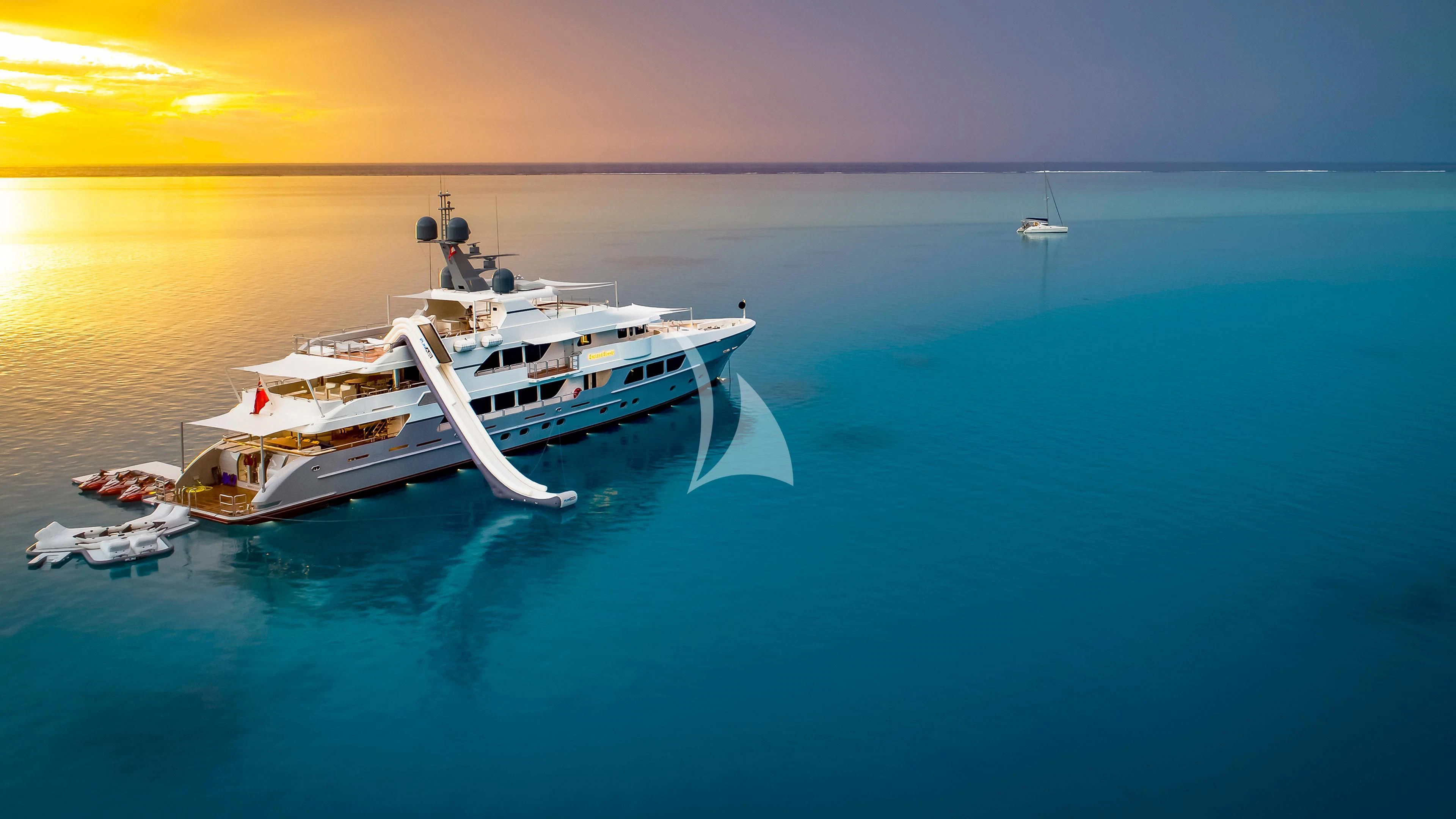 a boat in the water aboard ENDLESS SUMMER Yacht for Sale