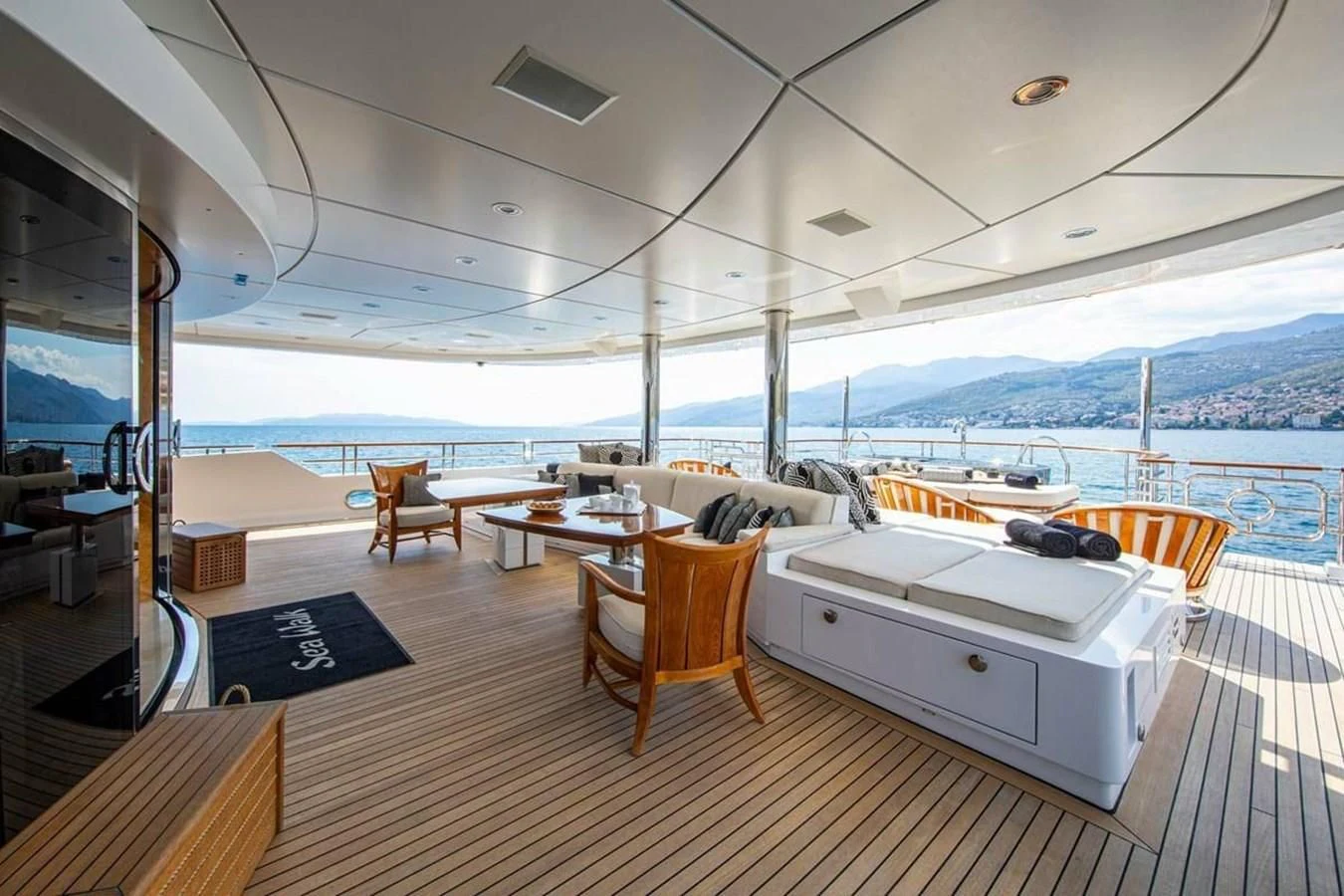 a boat on the water aboard LUDZIE Yacht for Sale