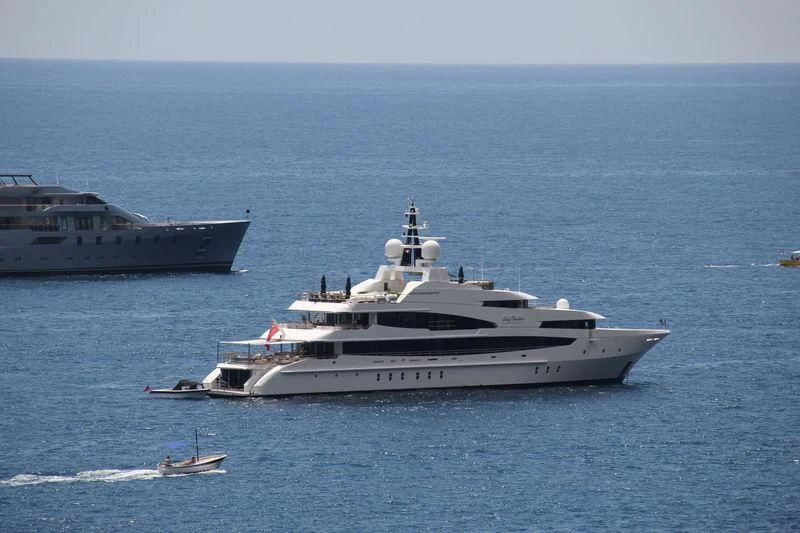 a couple of boats sailing in the sea aboard LUDZIE Yacht for Sale