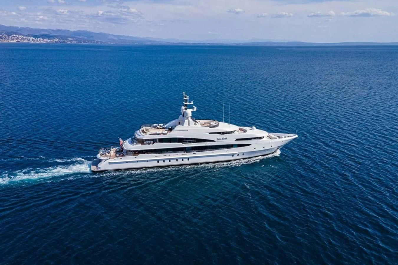 a boat in the water aboard LUDZIE Yacht for Sale