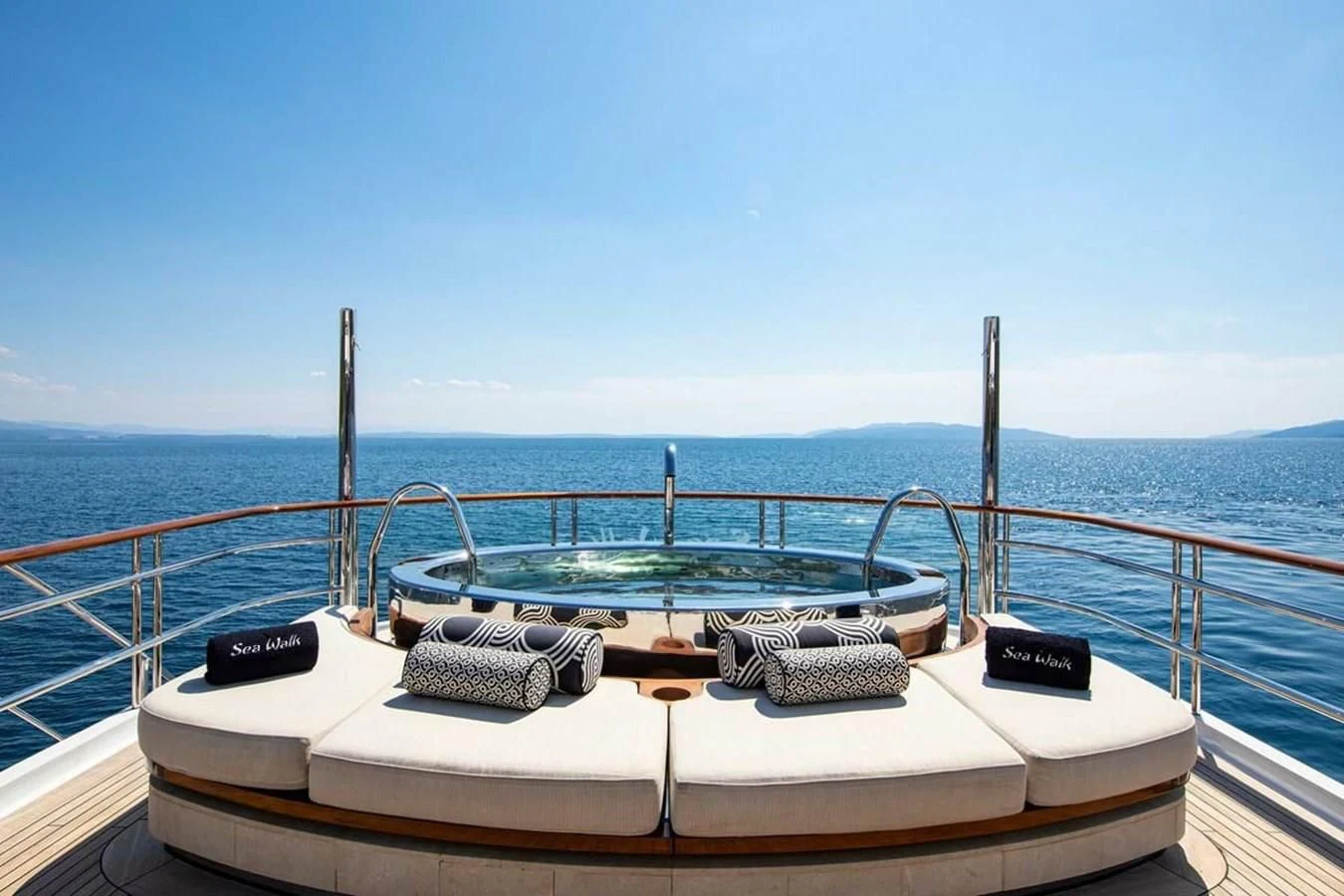 a boat on the water aboard LUDZIE Yacht for Sale
