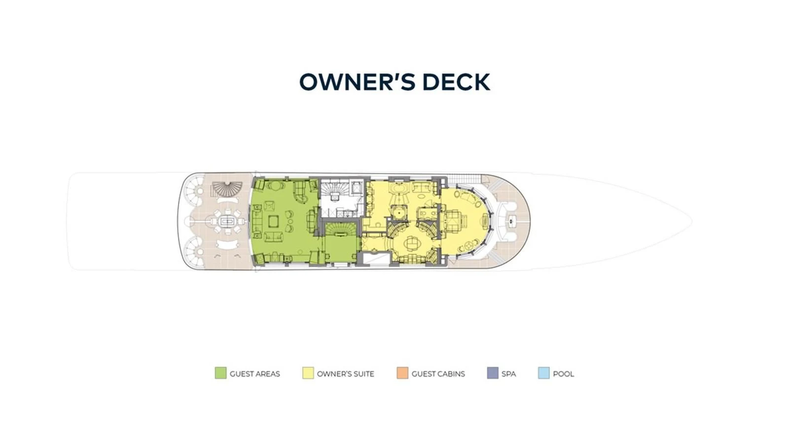 diagram aboard LUDZIE Yacht for Sale