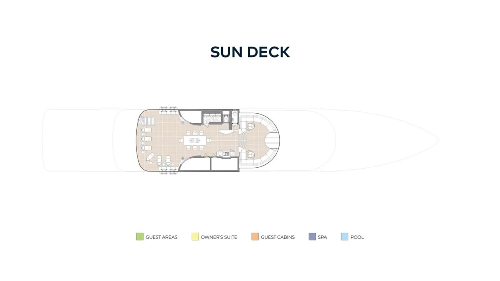 diagram aboard LUDZIE Yacht for Sale