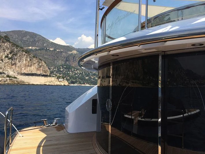 a boat on the water aboard LUDZIE Yacht for Sale