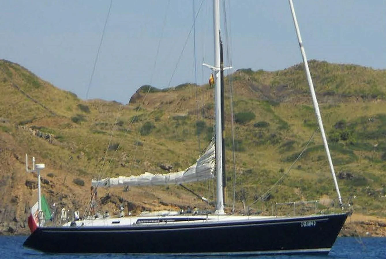 a boat on the water aboard BLUE WING Yacht for Sale