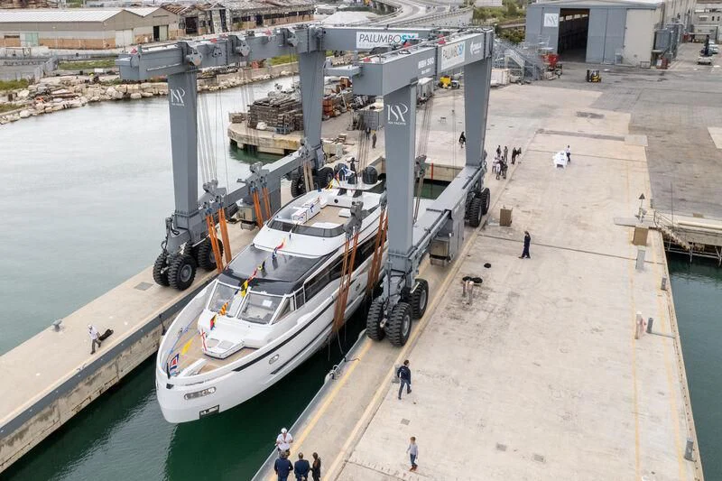 a boat on the water aboard IL SOGNO Yacht for Sale