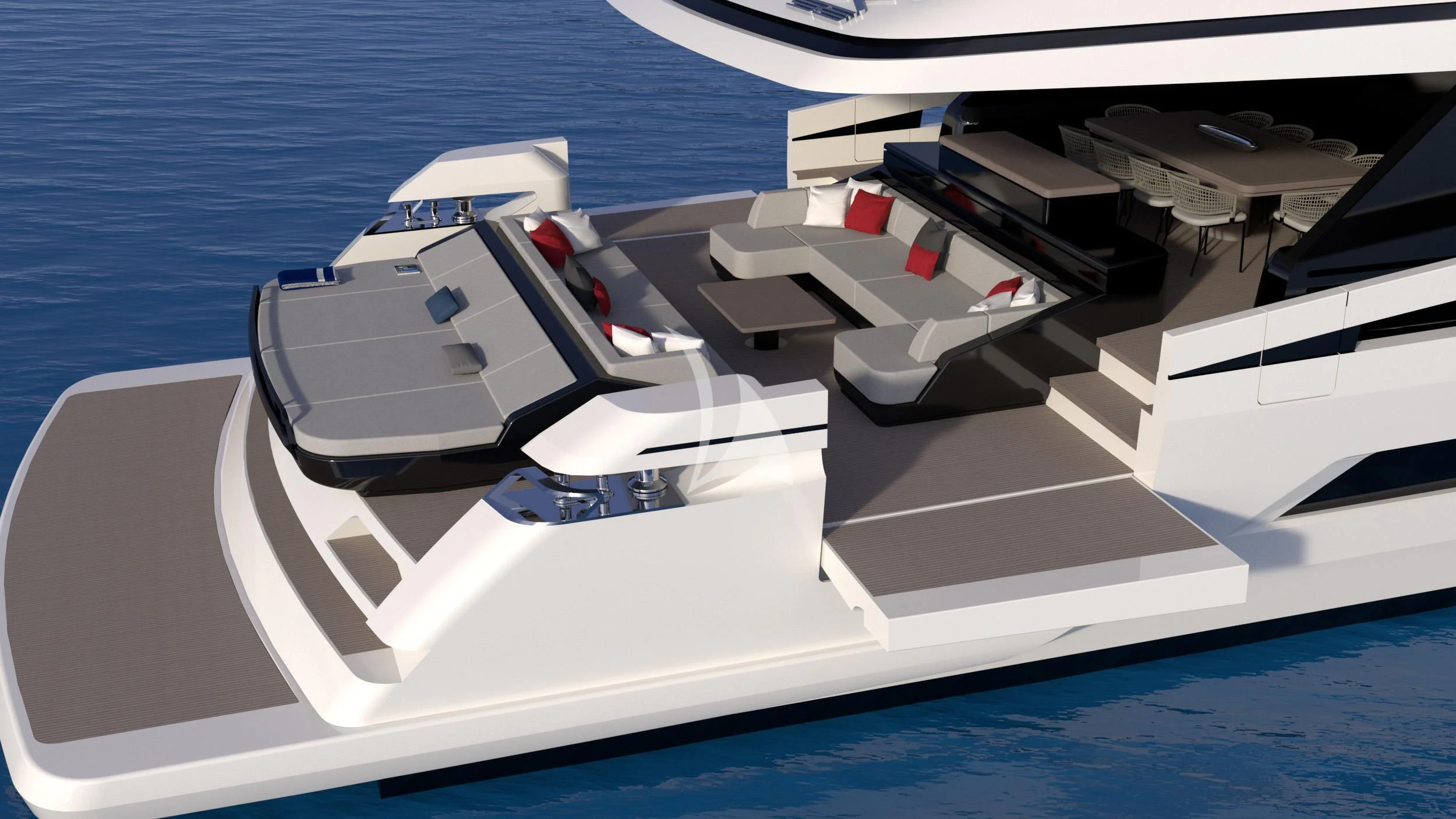 a boat on the water aboard IL SOGNO Yacht for Sale
