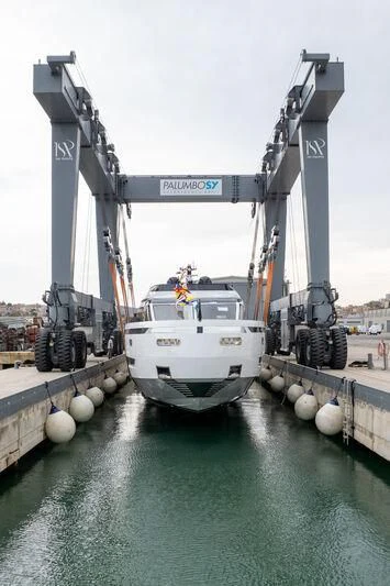 a boat on a river aboard IL SOGNO Yacht for Sale