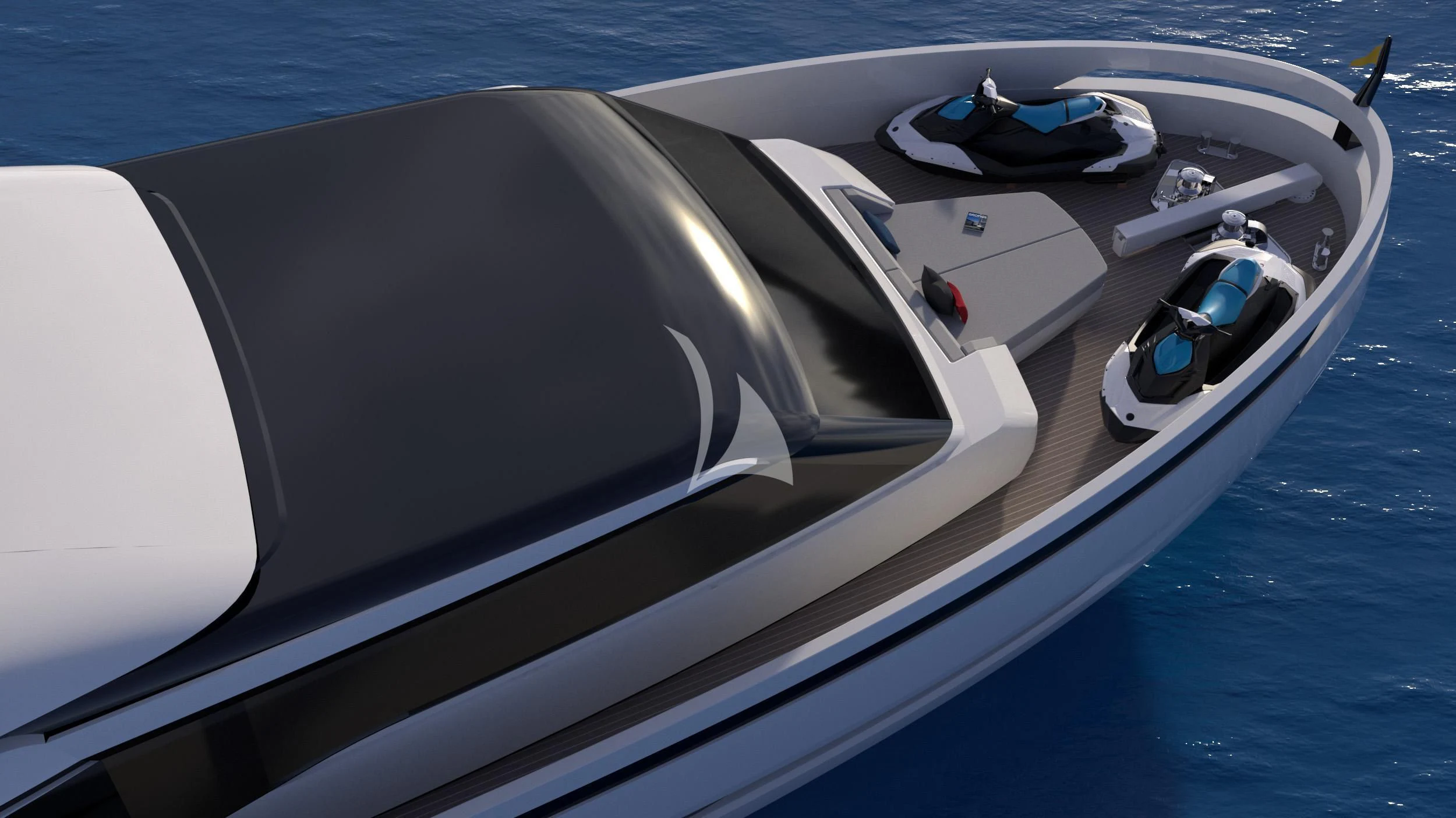a boat on the water aboard IL SOGNO Yacht for Sale