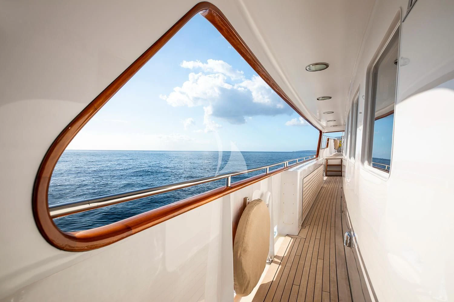 a boat on the water aboard ODYSSEY III Yacht for Sale